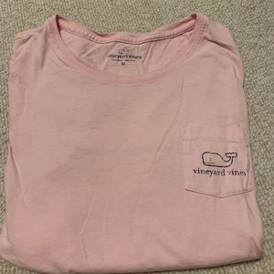 Pink Vineyard Vines tee